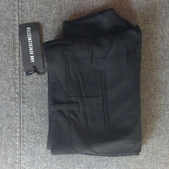 NWT Ann Demeulemeester Fleece Wool Pants - Picture 16 of 16